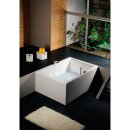 DUPLA Badewanne mit Rahmengestell 180x120x54cm, weiss