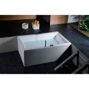 DUPLA Badewanne mit Rahmengestell 180x120x54cm, weiss