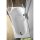 Raumspar Badewanne Tigra mit Duschzone 150x75cm, links, weiss, Komplett-Set