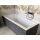 ANDRA L SLIM asymmetrische Badewanne 170x90x45cm, weiss