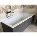 ANDRA R SLIM asymmetrische Badewanne 170x90x45cm, weiss