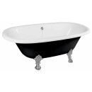 REGATA Freistehende Badewanne 175x85x61cm, Füsse...