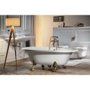 REGATA Freistehende Badewanne 175x85x61cm, Füsse bronze,