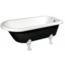 FOXTROT Freistehende Badewanne 170x75x64cm, Füsse...