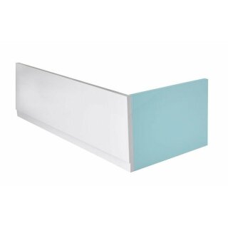 PLAIN 185 Frontschürze 185x59cm, links, weiss