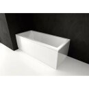 PLAIN 185 Frontschürze 185x59cm, links, weiss