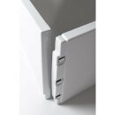 PLAIN 120 Frontschürze 120x59cm, rechts, weiss