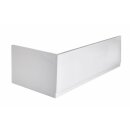 PLAIN 175 Frontschürze 170x59cm, rechts, weiss
