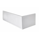 PLAIN 175 Frontschürze 175x59cm, links, weiss