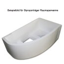 Styroporträger zu Badewanne Evia 160 R