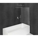 MODULAR SHOWER Wannenabtrennung 1000x1500mm, Klarglas,...