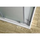 ALAIN Duschabtrennung Quadrat, 900x900mm, Glas BRICK