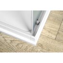 ALAIN Duschabtrennung Quadrat, 900x900mm, Glas BRICK