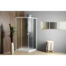ALAIN Duschabtrennung Quadrat, 900x900mm, Glas BRICK