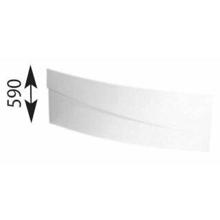EVIA 160 R Frontschürze, rechts, weiss