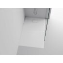 ACORA Mineralguss-Duschwanne, 120x90x3,5cm Rechteck, weiss, Steindekor