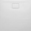 ACORA Mineralguss-Duschwanne,Quadrat 90x90x3,5cm, weiss...