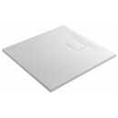 ACORA Mineralguss-Duschwanne,Quadrat 80x80x3,5cm, weiss...