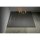 ACORA Mineralguss-Duschwanne,Quadrat 90x90x3,5cm, grau Steindekor