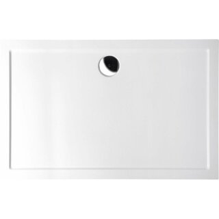 KARIA Duschwanne 100x70x4cm weiss