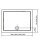 KARIA Duschwanne 120x70x4cm weiss