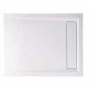 VARESA Duschwanne 110x90x4cm mit Rinnenabdeckung