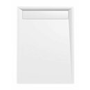 VARESA Duschwanne 120x90x4cm mit Rinnenabdeckung