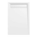 VARESA Duschwanne 120x80x4cm mit Rinnenabdeckung