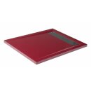 VARESA Duschwanne 100x80x4cm mit Rinnenabdeckung
