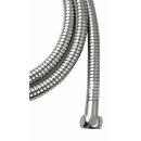 LUX Metall-Duschschlauch, Verlängerungsmöglichkeit 150-180cm, Chrom