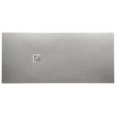 MITIA Gussmarmor-Duschwanne, Rechteck 200x90x3 cm, grau