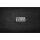 MITIA Gussmarmor-Duschwanne, Rechteck 160x90x3 cm, schwarz