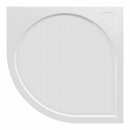 ARCA Gussmarmor-Duschwanne, Viertelkreis 100x100x3cm, R550