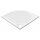 ARCA Gussmarmor-Duschwanne, Viertelkreis 100x100x3cm, R550