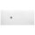 MITIA Gussmarmor-Duschwanne, Rechteck 140x90x3 cm, weiss