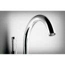 RHAPSODY Freistehende Wannenarmatur, Chrom, 1077mm hoch
