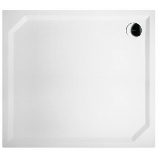 SARA Duschwanne 100x90x4cm weiss