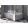 DEEP PLAIN Frontschürze links, 140x36cm, weiss