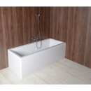 PLAIN 190 Frontschürze 190x59cm, rechts, weiss