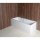PLAIN 180 Frontschürze 180x59cm, links, weiss