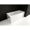 PLAIN 160 Frontschürze 160x59cm, rechts, weiss