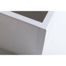 PLAIN 150 Frontschürze 150x 59cm, rechts, weiss