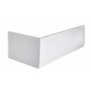 COUVERT 170 R, Frontschürze rechts, 170x52 cm, weiss