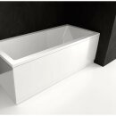 COUVERT 160 R, Frontschürze rechts, 160x52 cm, weiss