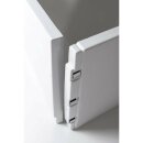 COUVERT 150 L, Frontschürze links, 150x52 cm, weiss