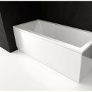 COUVERT 140 L, Frontschürze links, 140x52 cm, weiss