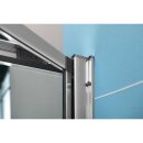 DEEP Duschtür 1000x1650mm, Klarglas