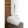 JAZZ 120x75cm Duschwanne mit Sitz, weiss