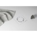 FLEXIA Duschwannensiphon, 90mm, DN40, weiss