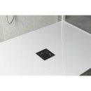 FLEXIA Duschwannensiphon, 90mm, DN40, schwarz